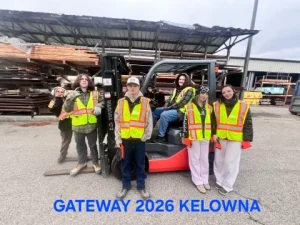 Workers on Gateway Kelowna 2026