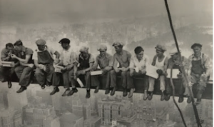 Old Photo Of Workers